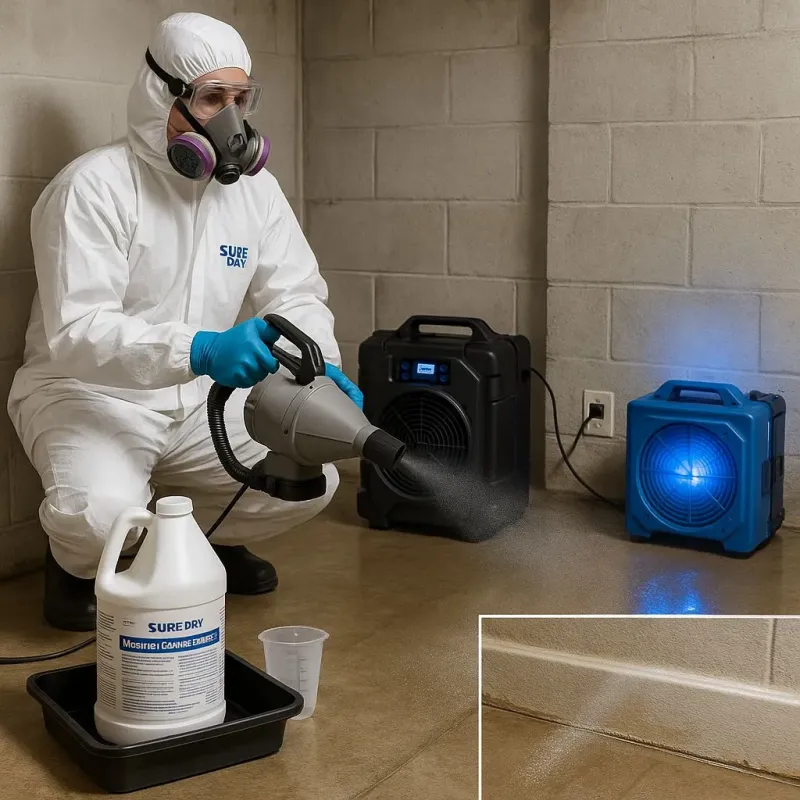 Sanitization and Odor Removal process in Holmes County, MS