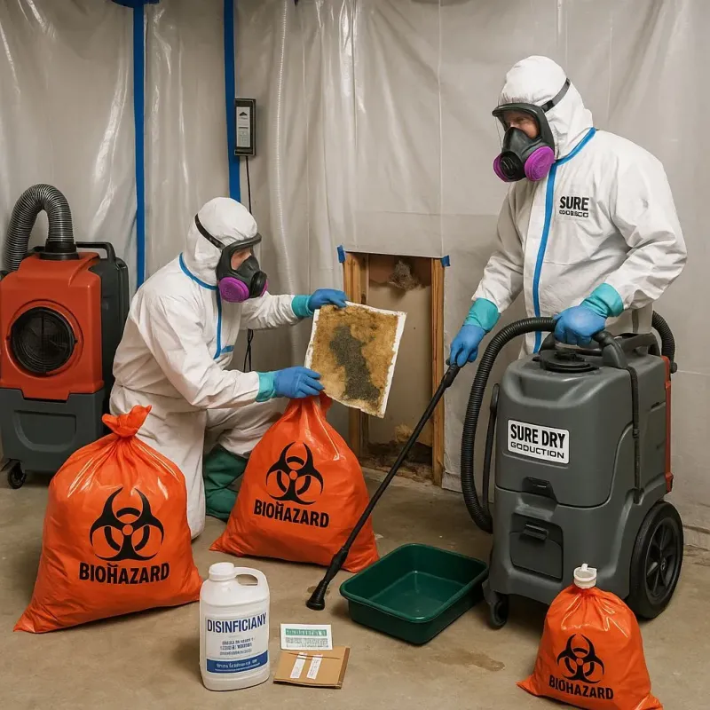 Contaminated Water Handling Protocols process in Holmes County, MS