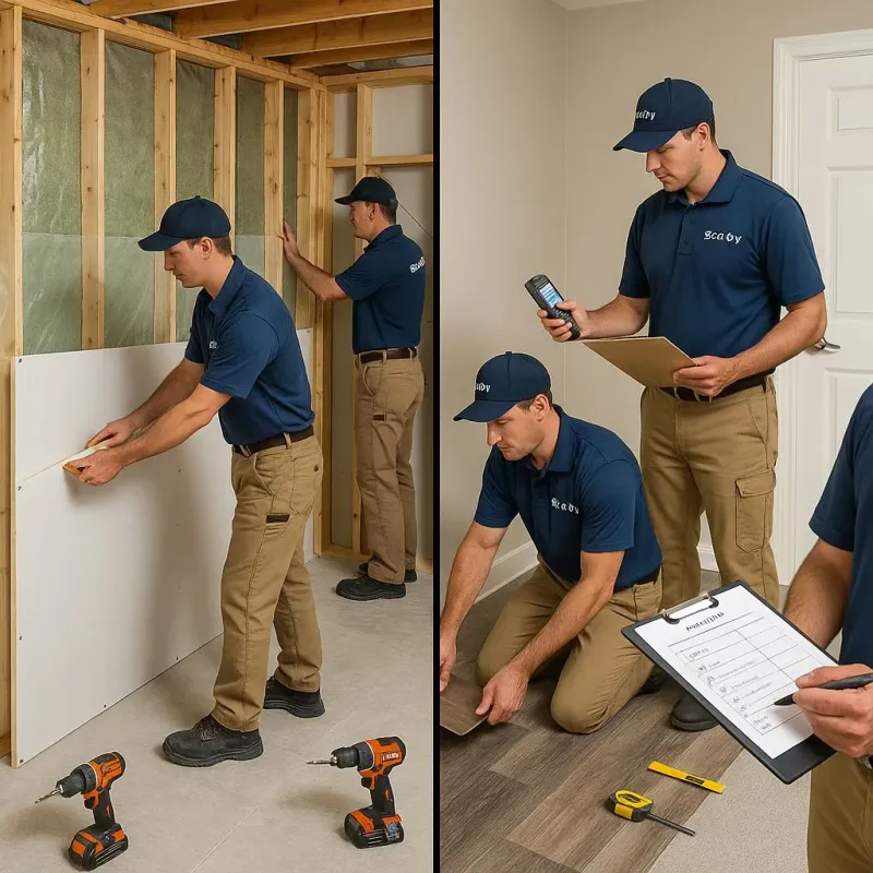 Repairs and Reconstruction process in Holmes County, MS